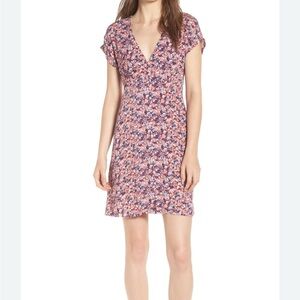 Ten Sixty Sherman Floral V-Neck Dress